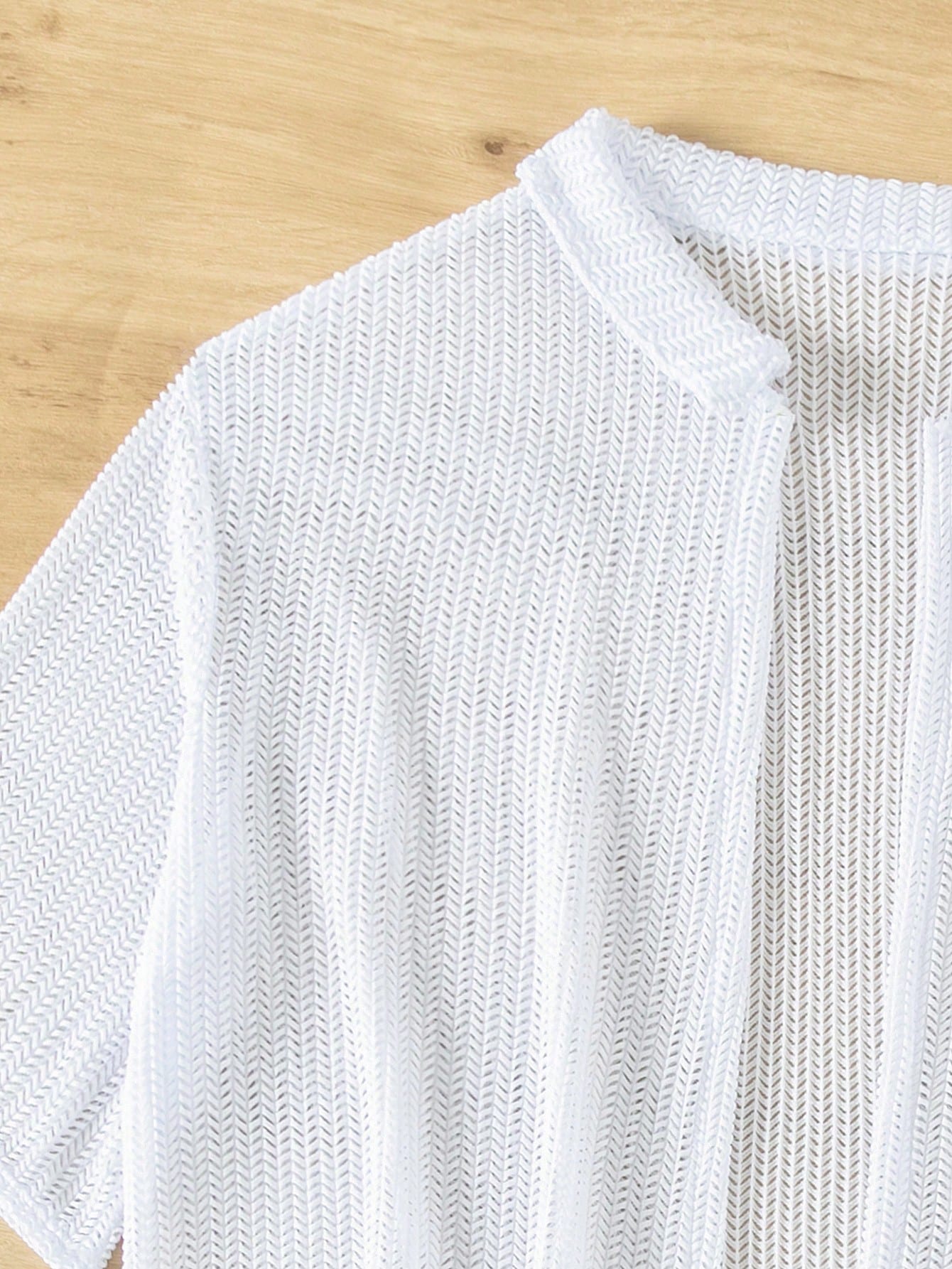 Conjunto Saída de Praia Feminino Camisa e Short Transparente