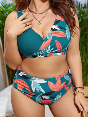 Biquíni Plus Size Alta Sustentação Estampa Floral