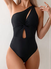 Maiô Feminino Um Ombro Só Detalhe Vazado