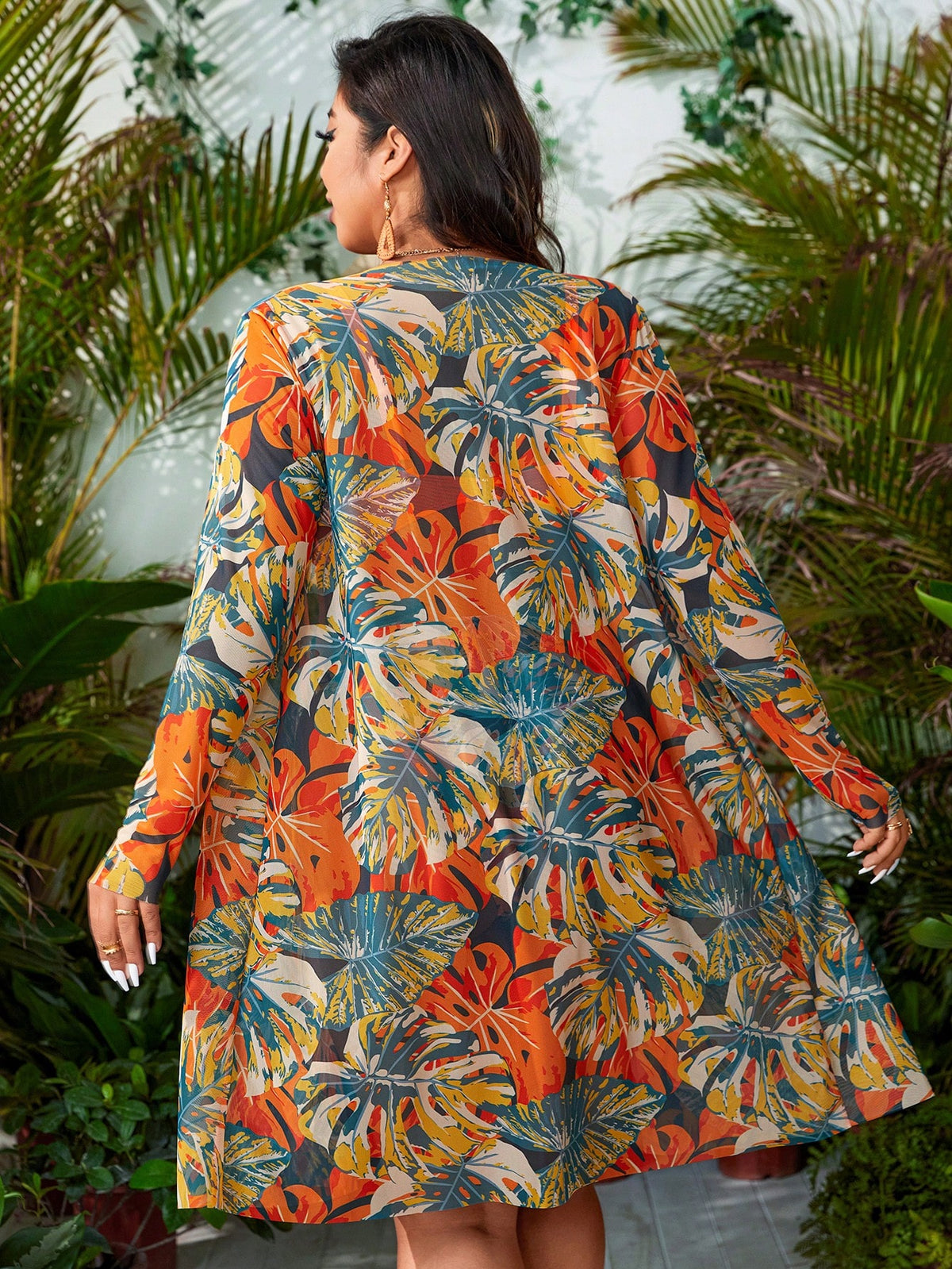 Biquíni Plus Size Cruzado Cintura Alta com Bojo