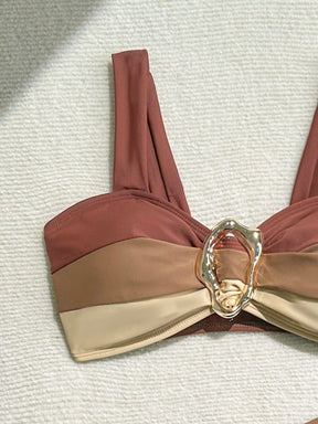 Biquíni Hot Pant Alça Grossa Três Cores