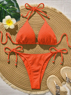 Biquíni Cortininha com Bojo de Amarrar 
