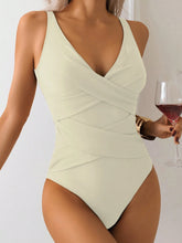 Maiô Modelador Decote V Franzido