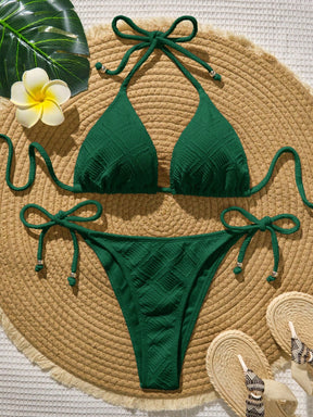Biquíni Cortininha com Bojo de Amarrar 
