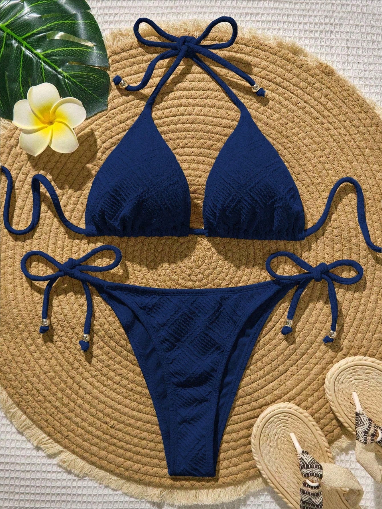 Biquíni Cortininha com Bojo de Amarrar 