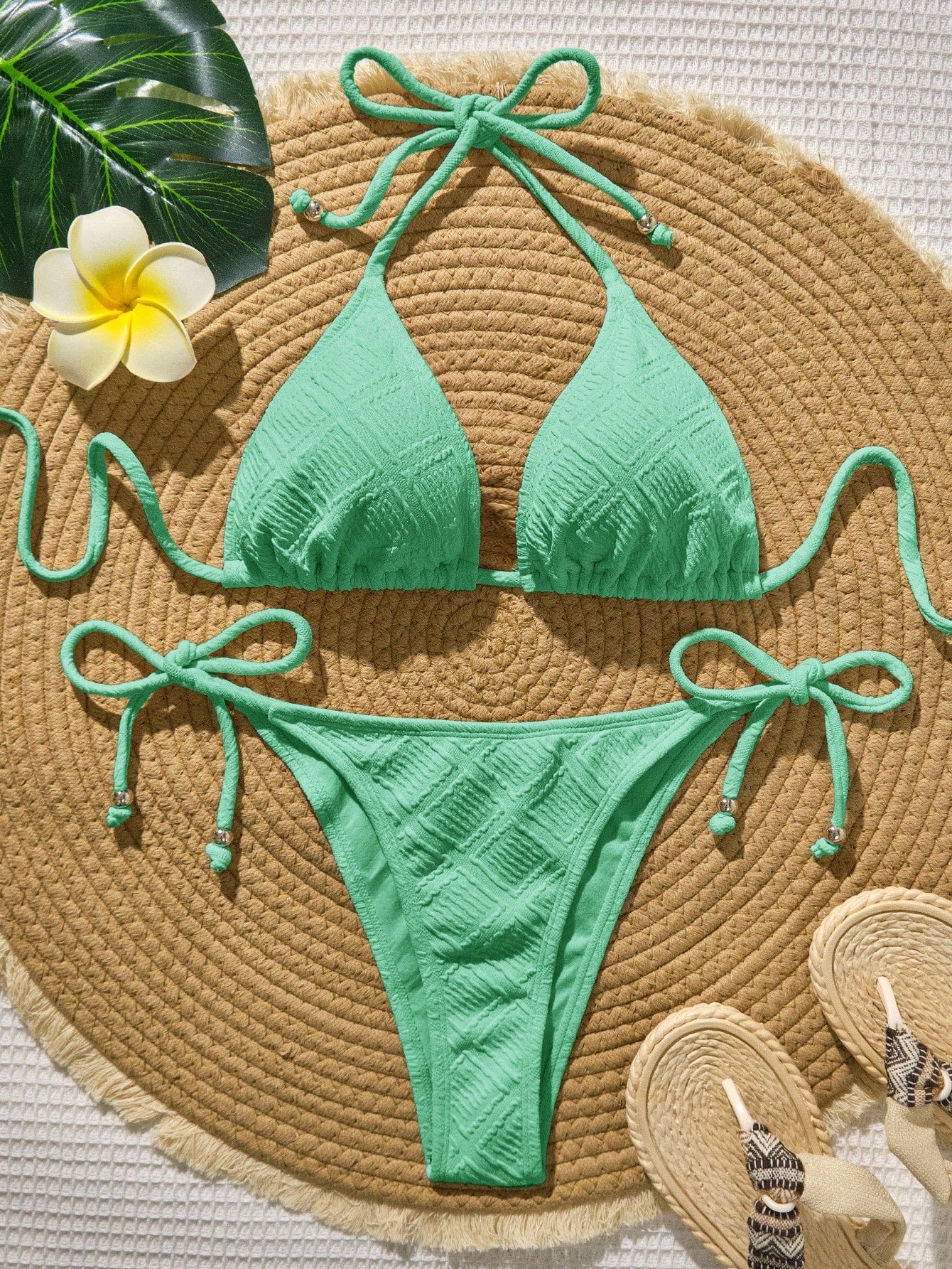 Biquíni Cortininha com Bojo de Amarrar 