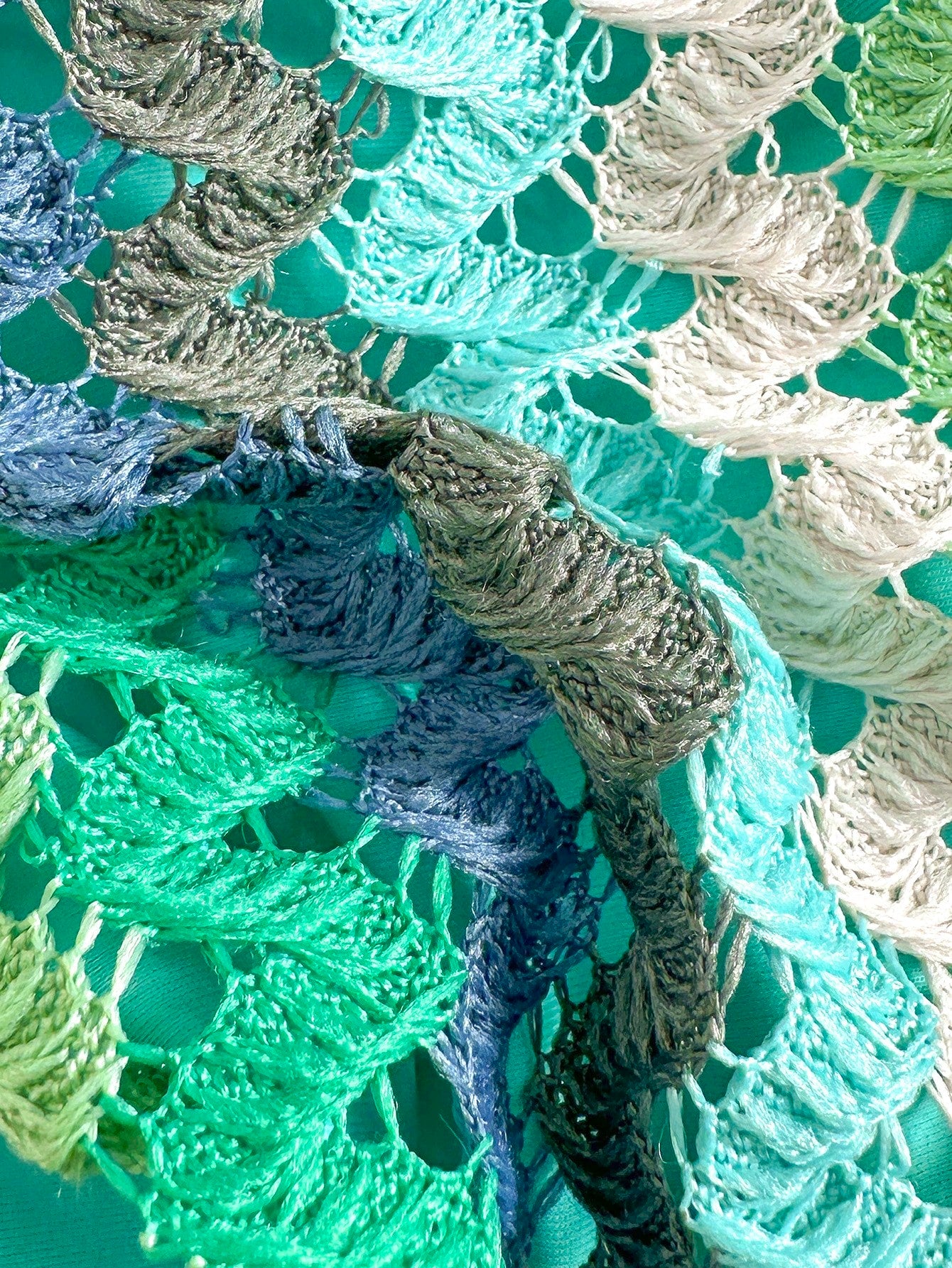 Biquíni Cortininha de Crochê Feminino