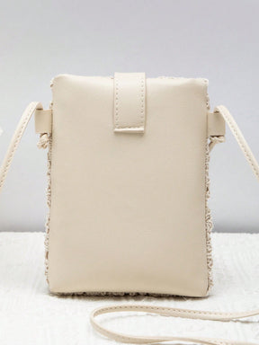 Bolsa de Crochê Pequena para Celular