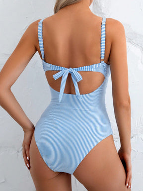 Maiô Listrado com Bojo Feminino